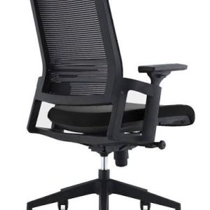 Office Chair, Slat Back with Lumbar Support