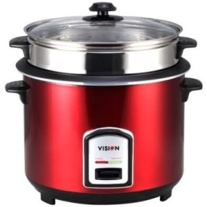 Vision 3L Rice Cooker with Steamer
