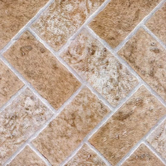 400x400mm Herringbone Stone-Finish Tile