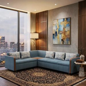 L-Shaped Sofa Set