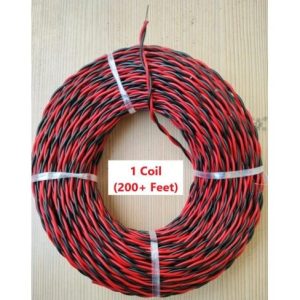 1 Coil Mixed Red and Black Cable