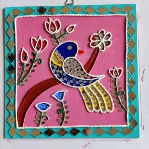Handmade Peacock Wall Plate
